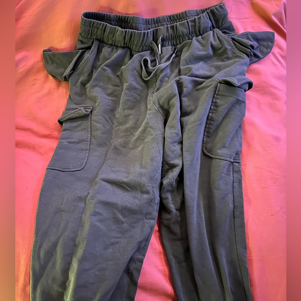 Dark Green Jogger Pants